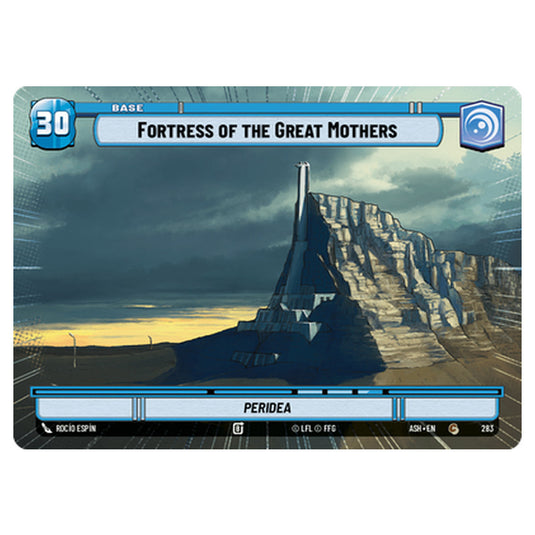 Fortress of the Great Mothers card from the Star Wars Unlimited set Ashes of the Empire