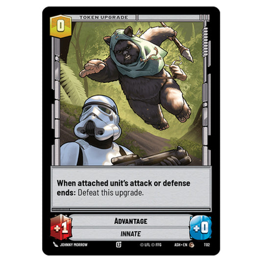 Advantage card from the Star Wars Unlimited set Ashes of the Empire