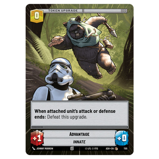 Advantage card from the Star Wars Unlimited set Ashes of the Empire