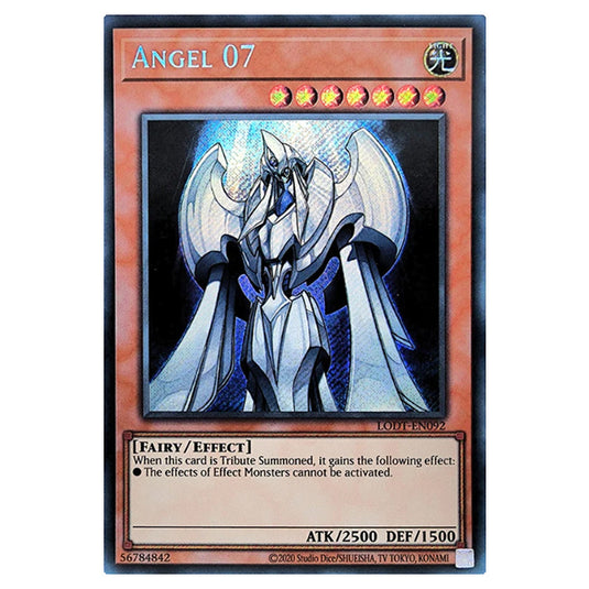 Yu-Gi-Oh! - Light of Destruction (2024 Reprint) - Angel O7 (Secret Rare) LODT-EN092