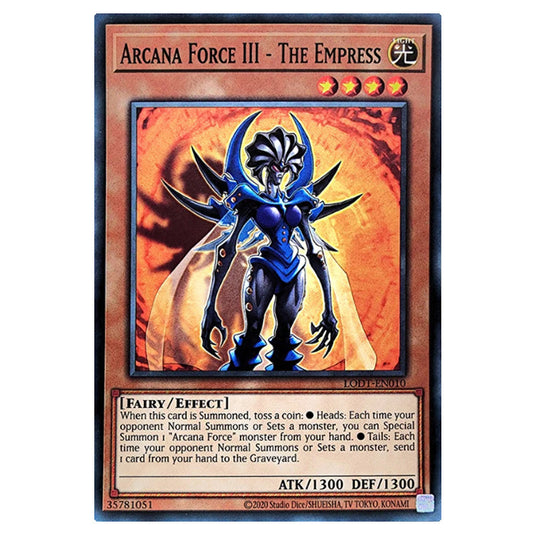 Yu-Gi-Oh! - Light of Destruction (2024 Reprint) - Arcana Force III - The Empress (Common) LODT-EN010