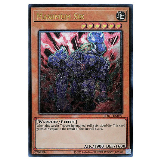 Yu-Gi-Oh! - Light of Destruction (2024 Reprint) - Maximum Six (Ultimate Rare) LODT-EN097a