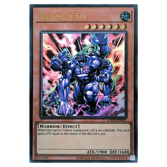 Yu-Gi-Oh! - Light of Destruction (2024 Reprint) - Maximum Six (Ultra Rare) LODT-EN097