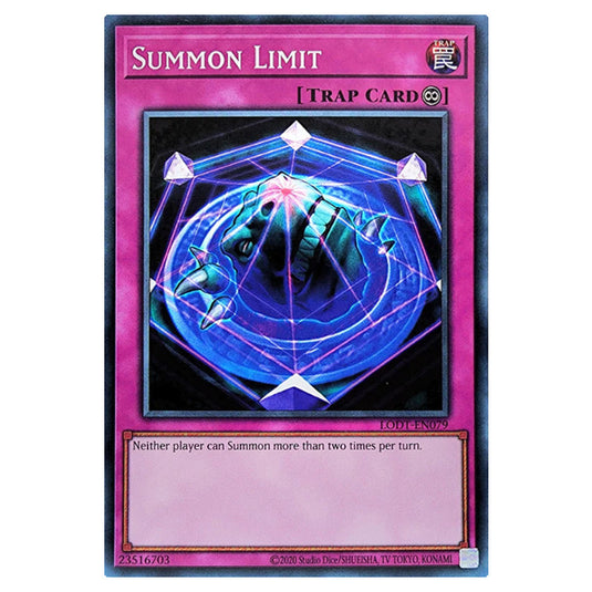 Yu-Gi-Oh! - Light of Destruction (2024 Reprint) - Summon Limit (Common) LODT-EN079