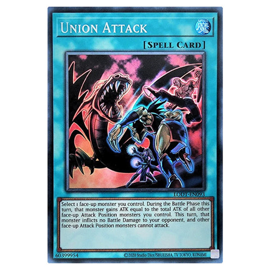Yu-Gi-Oh! - Light of Destruction (2024 Reprint) - Union Attack (Super Rare) LODT-EN093