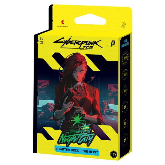 Cyberpunk TCG - Welcome to Night City - Beta Starter Deck - The Heist