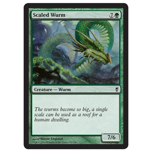 Magic the Gathering - Conspiracy - Scaled Wurm - 178/210
