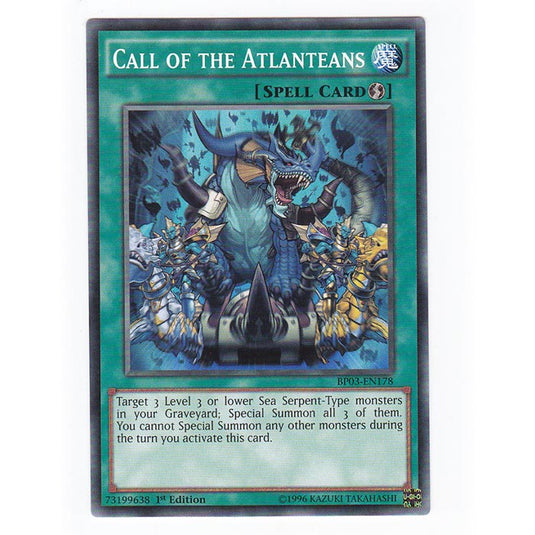 Yu-Gi-Oh! - Battle Pack 3 - Call of the Atlanteans - 178/237