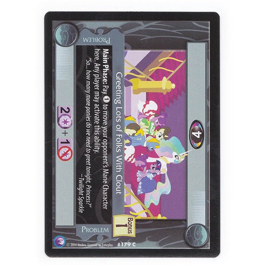 MLP - Canterlot Nights - Greeting Lots of Folks With Clout - 179/203