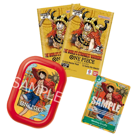 One Piece Card Game - Tin Pack Set (TS-03) - Monkey.D.Luffy V.1