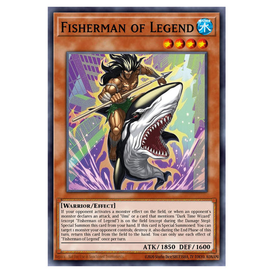 Fisherman of Legend BETB-EN004 card from the Yu-Gi-Oh! set Beyond the Brave