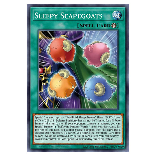 Sleepy Scapegoats BETB-EN054 card from the Yu-Gi-Oh! set Beyond the Brave