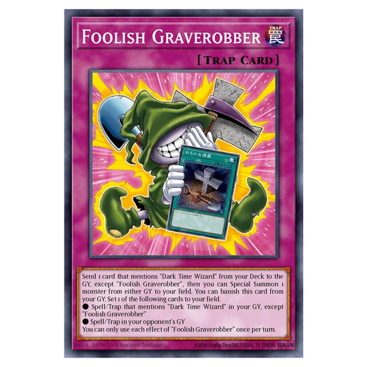 Foolish Graverobber BETB-EN070 card from the Yu-Gi-Oh! set Beyond the Brave