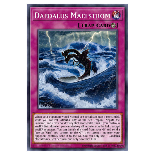 Daedalus Maelstrom BETB-EN076 card from the Yu-Gi-Oh! set Beyond the Brave