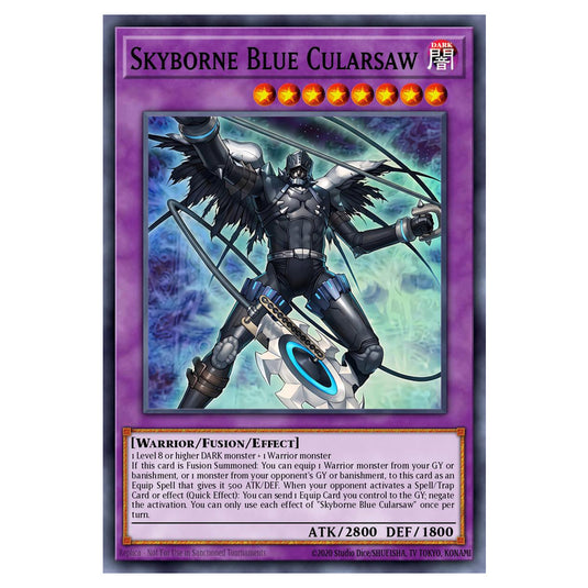 Skyborne Blue Cularsaw BETB-EN087 card from the Yu-Gi-Oh! set Beyond the Brave