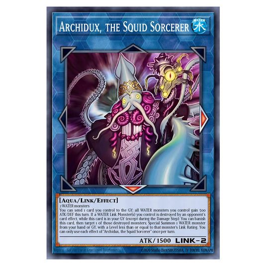 Archidux, the Squid Sorcerer BETB-EN086 card from the Yu-Gi-Oh! set Beyond the Brave