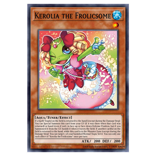 Kerolia the Frolicsome BETB-EN085 card from the Yu-Gi-Oh! set Beyond the Brave