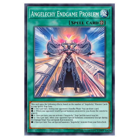 Angelechy Endgame Problem BETB-EN095 card from the Yu-Gi-Oh! set Beyond the Brave