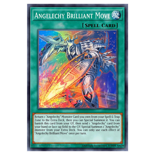Angelechy Brilliant Move BETB-EN093 card from the Yu-Gi-Oh! set Beyond the Brave