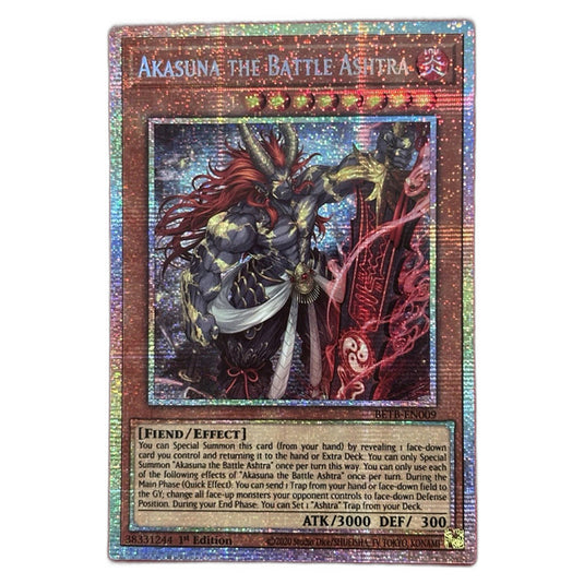 Akasuna the Battle Ashtra BETB-EN009-STR card from the Yu-Gi-Oh! set Beyond the Brave