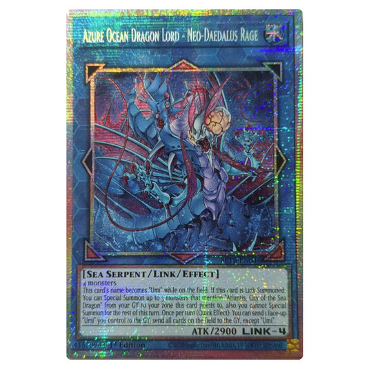 Azure Ocean Dragon Lord - Neo-Daedalus Rage BETB-EN046-STR card from the Yu-Gi-Oh! set Beyond the Brave