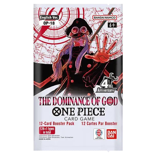 One Piece Card Game - OP-18 - The Dominance of God - Booster Box (24 Packs)