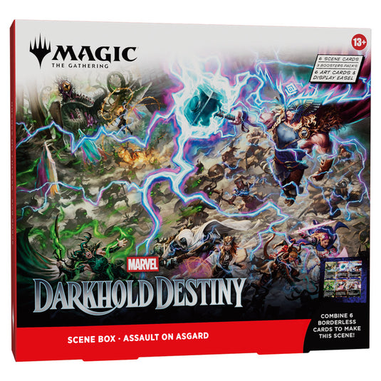 Magic The Gathering - Marvel: Darkhold Destiny - Scene Box - Assault on Asgard