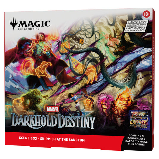 Magic The Gathering - Marvel: Darkhold Destiny - Scene Box - Skirmish at the Sanctum