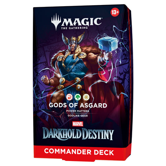 Magic The Gathering - Marvel: Darkhold Destiny - Commander Deck - Gods of Asgard