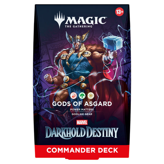 Magic The Gathering - Marvel: Darkhold Destiny - Commander Deck - Gods of Asgard