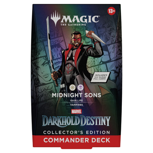 Magic The Gathering - Marvel: Darkhold Destiny - Collector Commander Deck - Midnight Suns