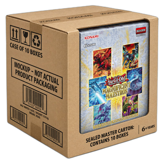 Yu-Gi-Oh! - Magnificent Maestros Box - Sealed Case (10 Boxes)