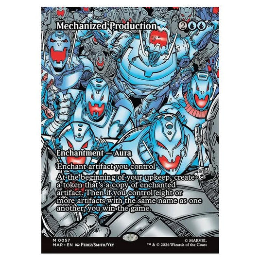 Magic The Gathering - Marvel Universe - Mechanized Production - 0057