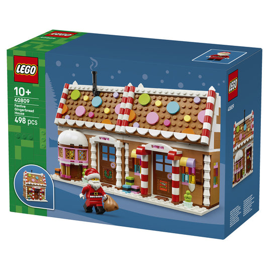Lego - Iconic - Festive Gingerbread House #40809