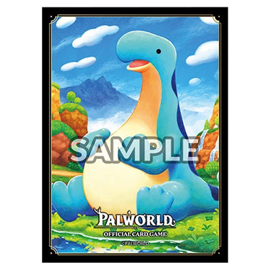 Palworld Official Card Game - Card Sleeves Vol.1 - Relaxaurus Hungry Gunner