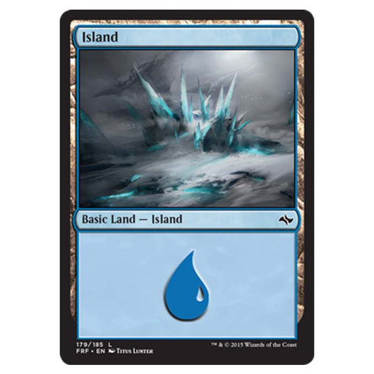 Magic the Gathering - Fate Reforged - Island - 179/185