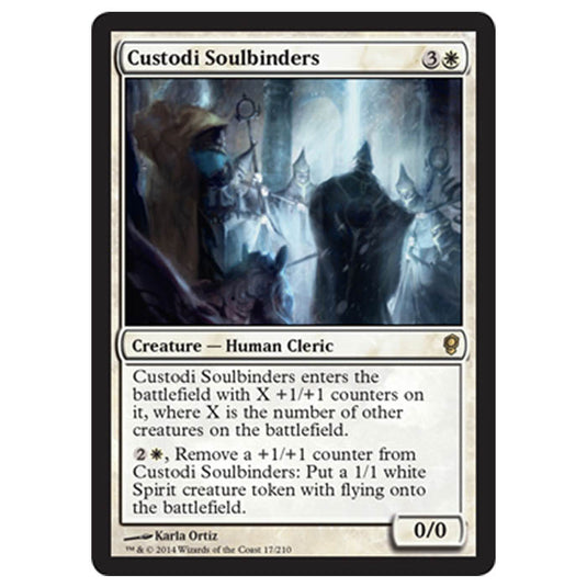 Magic the Gathering - Conspiracy - Custodi Soulbinders - 17/210