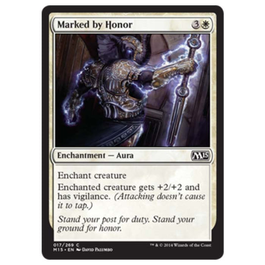 Magic the Gathering - M15 Core Set - Marked by Honor - 17/269 (Foil)