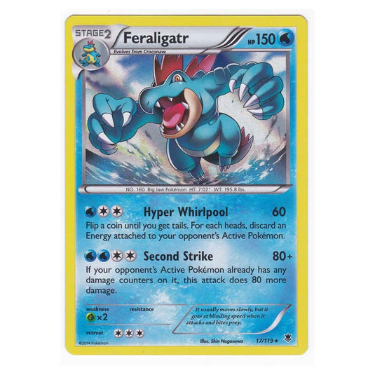 Pokemon - XY Phantom Forces - Feraligatr - 17/119