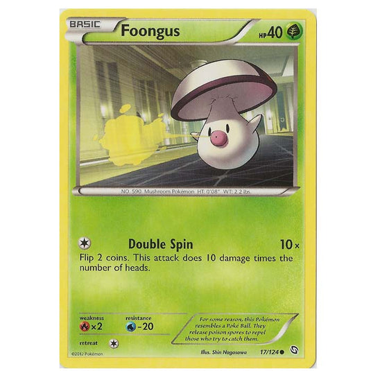 Pokemon - Black & White - Dragons Exalted - Foongus - 17/124