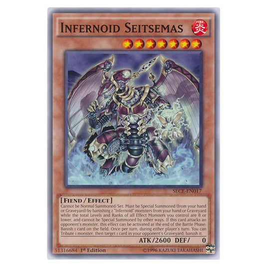 Yu-Gi-Oh! - Secrets of Eternity - Infernoid Seitsemas - 17/99