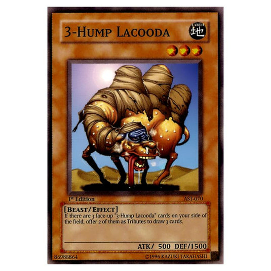 Yu-Gi-Oh! - Ancient Sanctuary - 3-Hump Lacooda (Common) AST-070