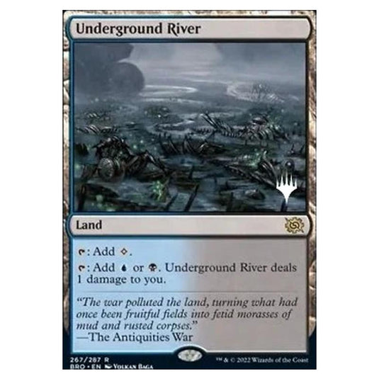 Magic The Gathering - The Brothers' War Promos - Underground River - 267/287