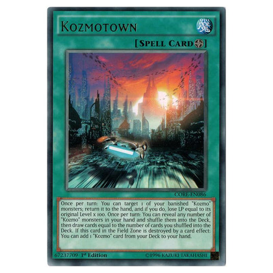 Yu-Gi-Oh! - Clash of Rebellions - Kozmotown (Rare) CORE-EN086