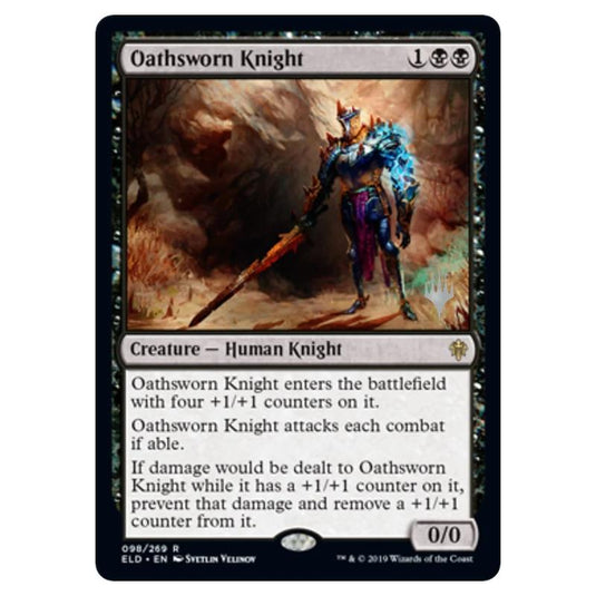 Magic The Gathering - Throne of Eldraine Promos - Oathsworn Knight - 098/269
