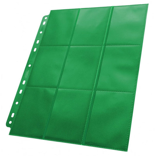 Ultimate Guard - 18-Pocket Pages - Side Loading Green (50)
