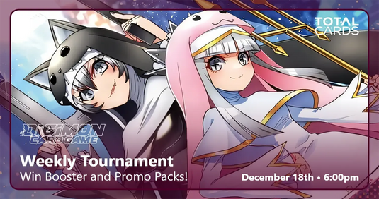 Digimon -  Weekly Tournament - Thursday 6pm (18/12/25)