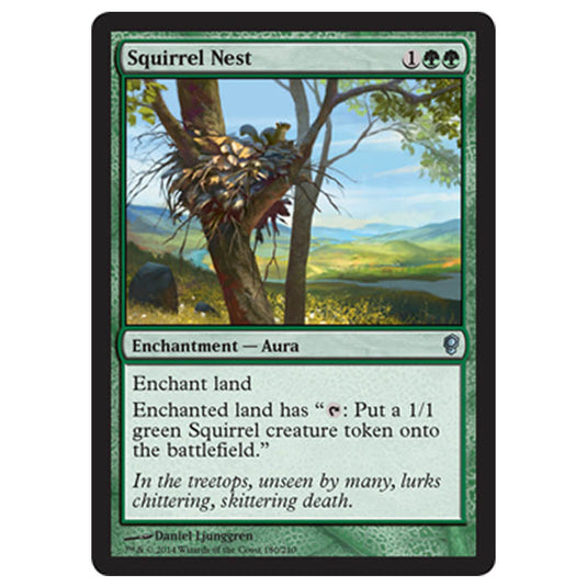 Magic the Gathering - Conspiracy - Squirrel Nest - 180/210
