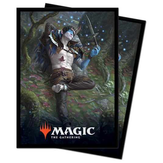 Ultra Pro - Standard Deck Protectors - Magic: The Gathering Throne of Eldraine V2 (100 Sleeves)