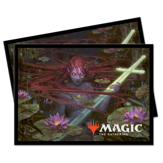 Ultra Pro - Standard Deck Protectors - Magic: The Gathering Throne of Eldraine V4 (100 Sleeves)